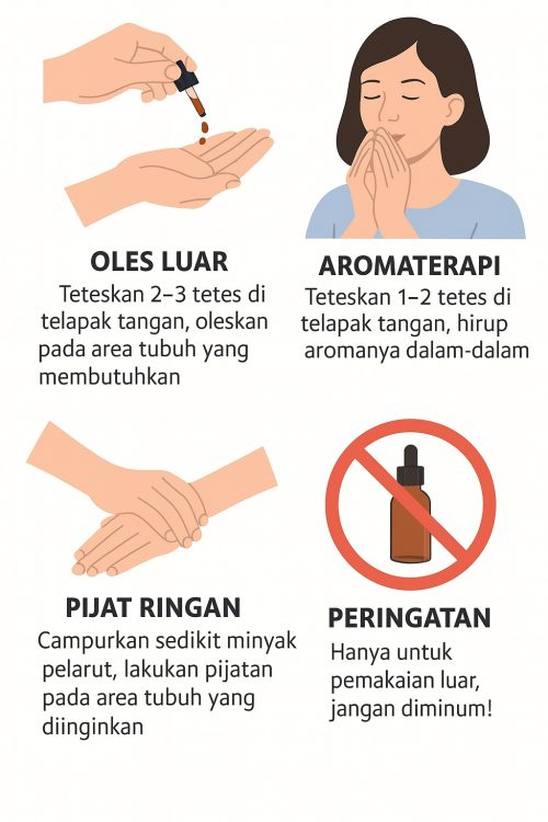 cara pakai yang benar